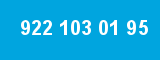 922 103 01 95